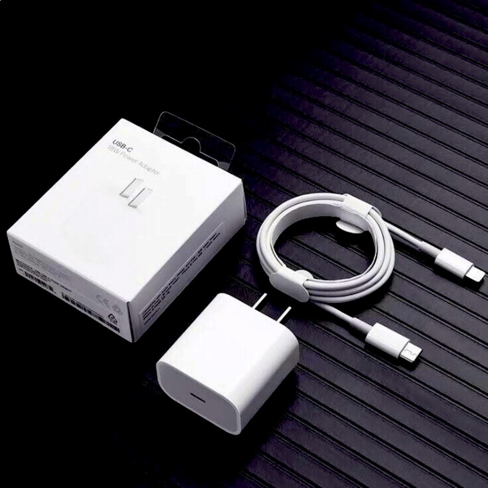 Apple 20W USB-C Power Adapter & USB-C Cable set